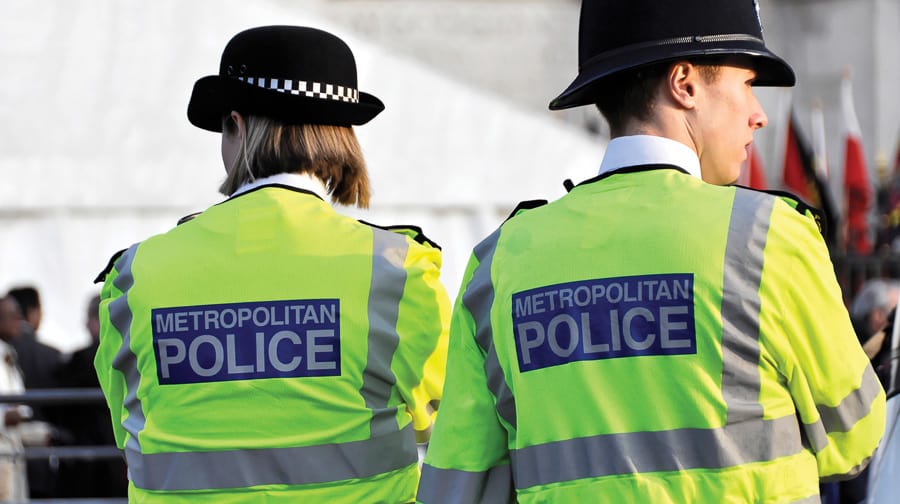 Met Police stock image