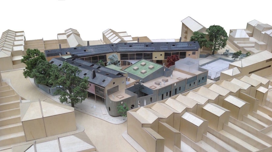 A model of Bellenden Primary school