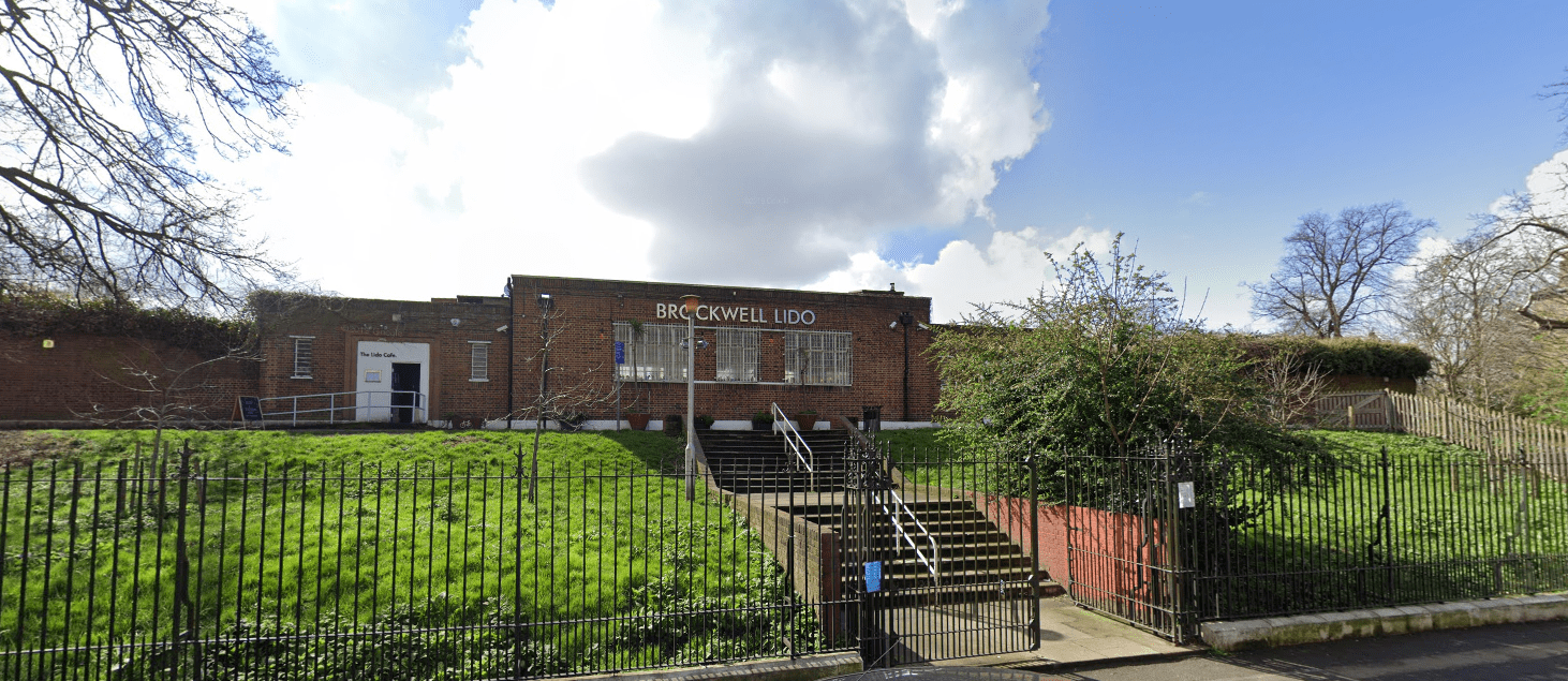 Brockwell Lido (c) google street view