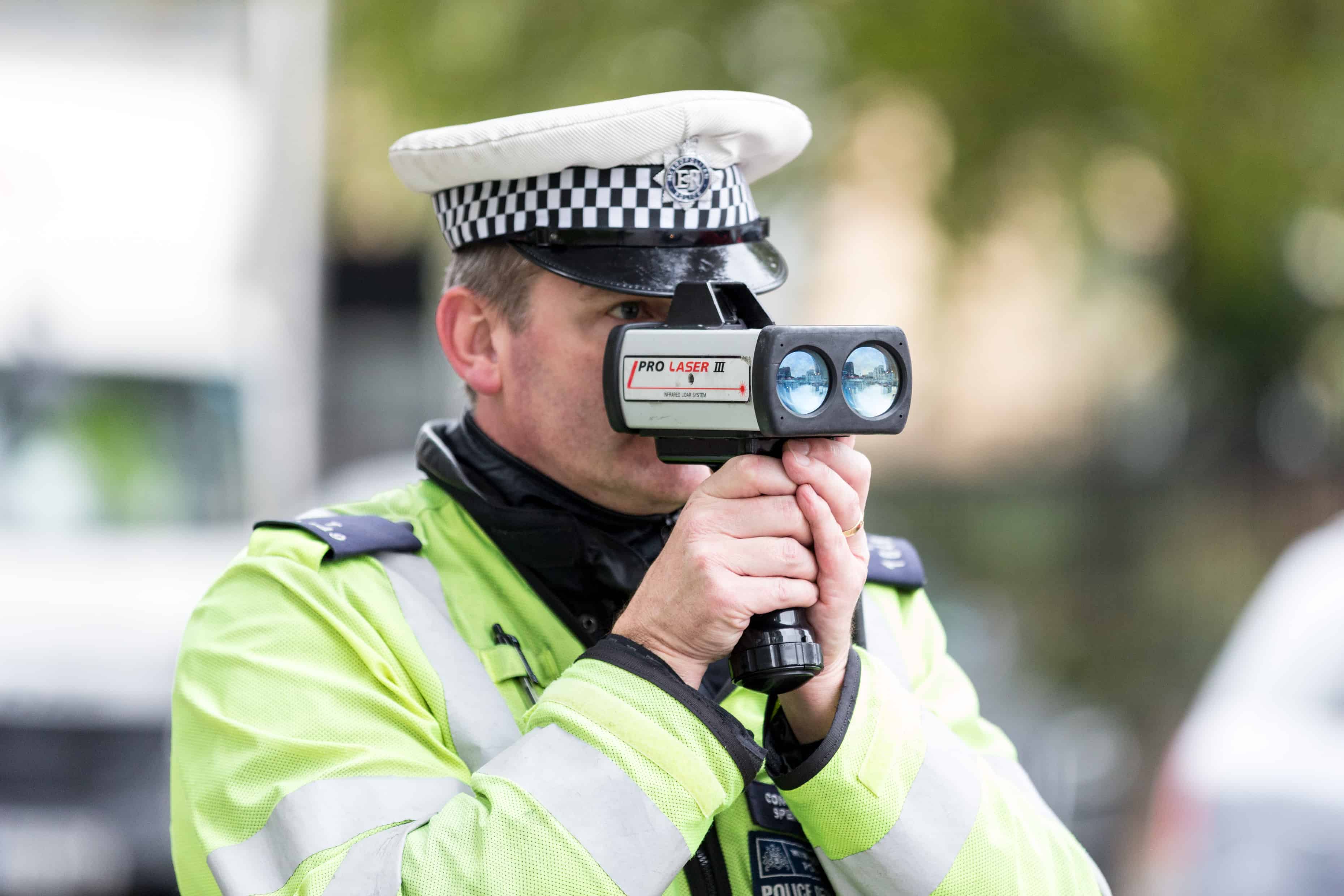 The RTPC conduct an operation at Elephant and Castle roundabout, encouraging drivers and bikers to be safer on the roads.