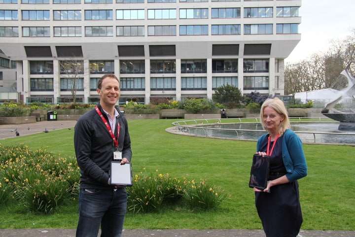 Image: Dr Joel Meyer and Professor Louise Rose