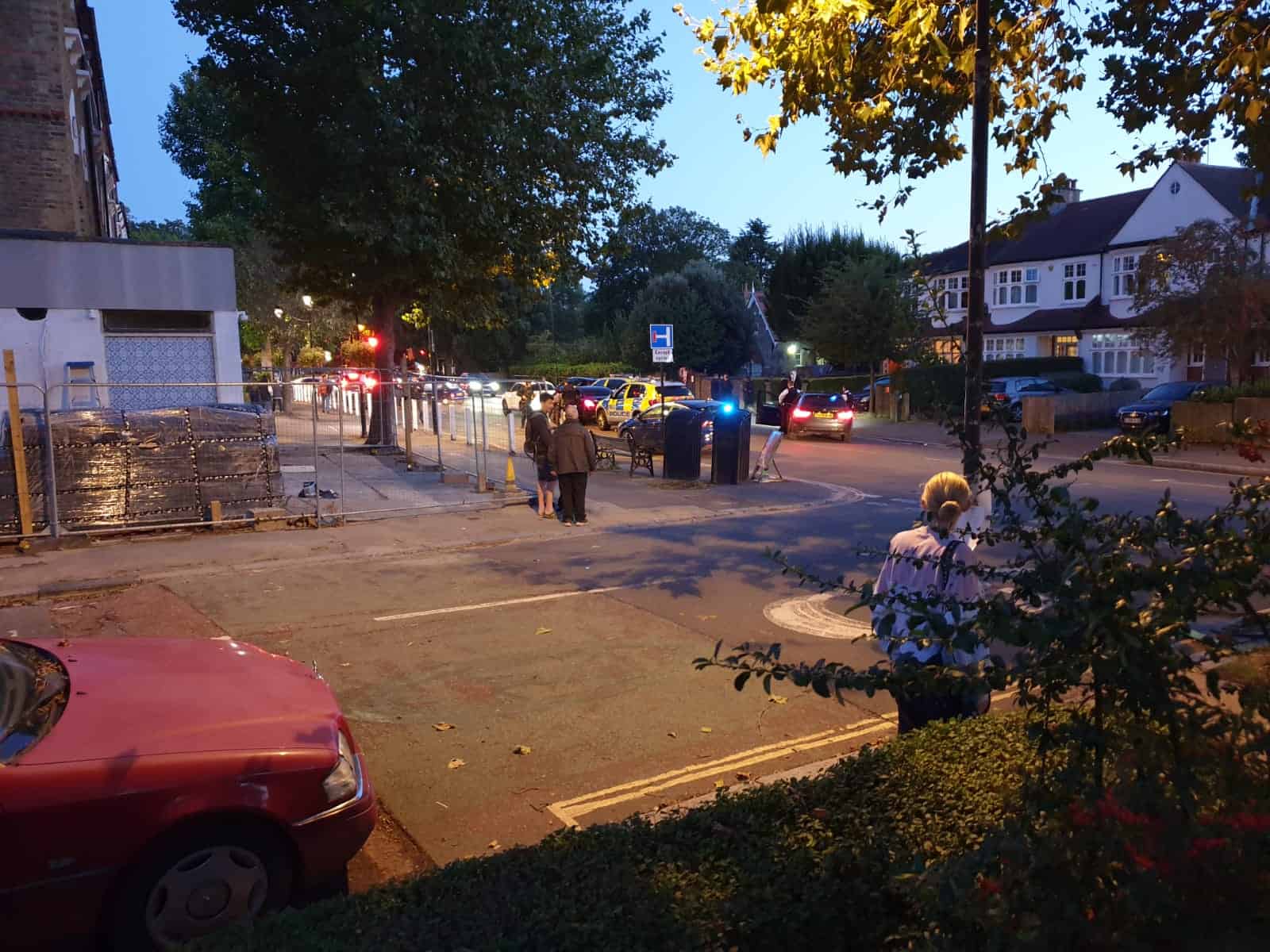 The scene in Dulwich Village (Mark Irving)