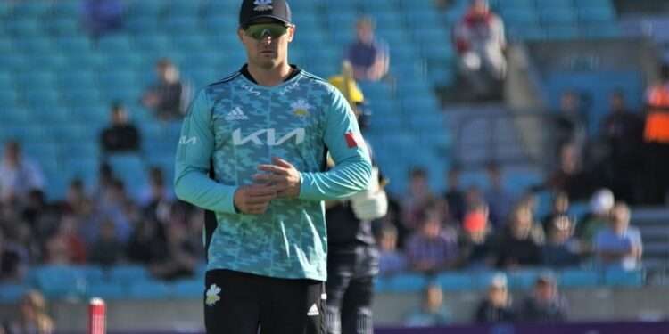 Surrey's Jason Roy. Photo: Mark Sandom