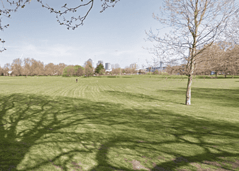 Southwark Park, near where the event would take place