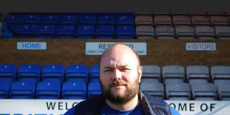 Stuart Webb at his previous posting as manager of Erith and Belvedere. Credit: Stuart Webb