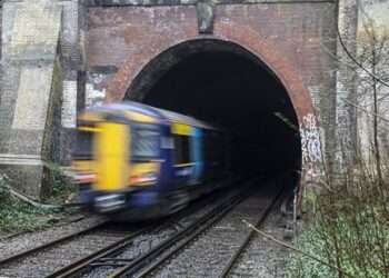 The Penge Tunnel.