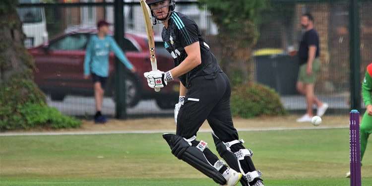 Surrey's Ben Geddes. Photo: Mark Sandom