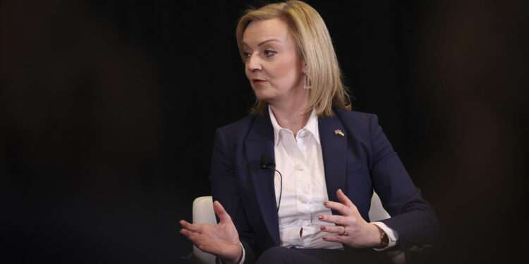 Prime Minister Liz Truss