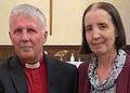 Canon Gary Jenkins and wife Ruth got 'a lovely send-off' last Sunday at his final service.