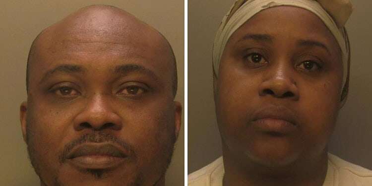 Fredrick Diji and Racquel Johnson jailed for combined total of eleven years and nine months