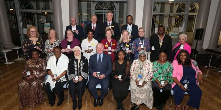 Twenty-two staff members received a long service award for their commitment to the Trust at Guy's and St Thomas'.