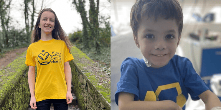 Olivia, 23, and George, 6, both received life-saving treatment for liver failure at King's College Hospital.