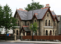 The Concrete House, Dulwich, after it was restored in 2013, with the help of Southwark residents.