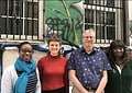 Staff from Southwark Foodbank in Peckham.