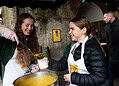 Pupils from The Charter School East Dulwich were some of those selling their homemade soup in the Young Marketeers Winter Soup Sale at Borough Market.