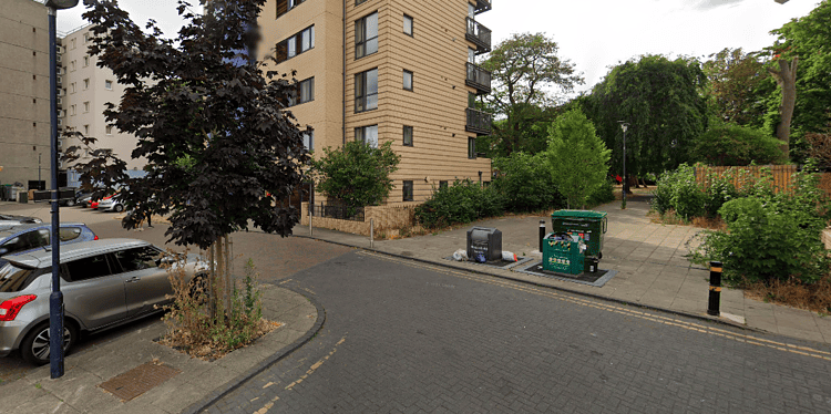 Hicken Road, Brixton. Credit: Google Street View