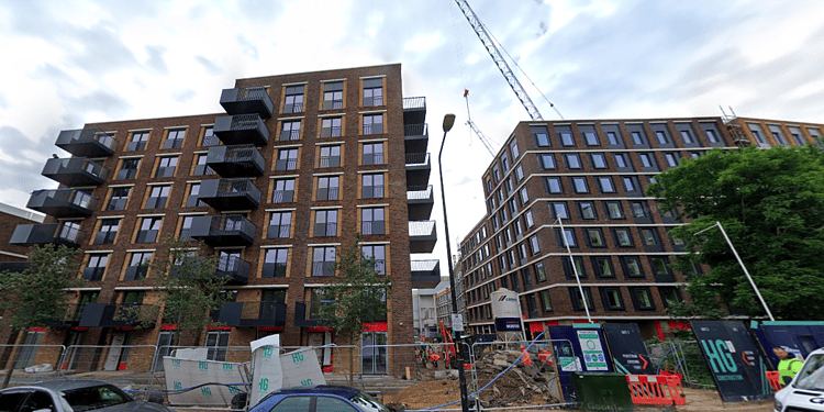 The student accommodation in Canada Water