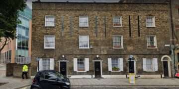 26 Park Street is one council home that could be worth millions (left most house) Image: Google Street View