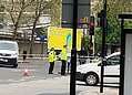 A police cordon was placed on Jamaica Road at the junction with St James's Road