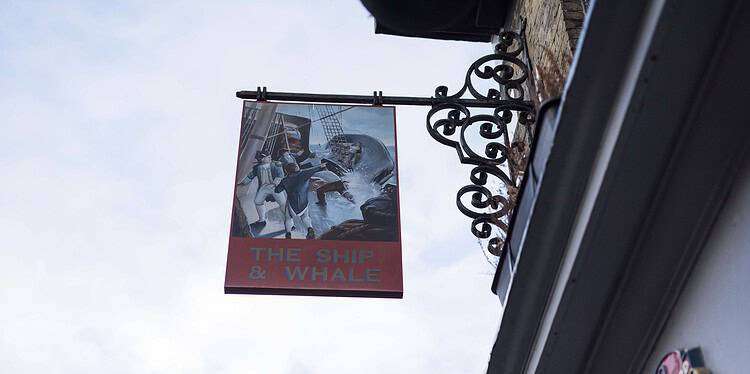 The Ship and Whale. Photo credit Shepherd Neame