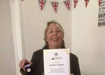 Kathy Heather, from Bermondsey will be attending the Coronation Concert at Windsor Castle.