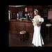 The wedding dress worn by Daisy Midgeley in Coronation Street is going up for auction (ITV Corrie).