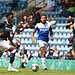 Romain Esse impressed his manager and fans at Gillingham yesterday. Image: Millwall FC