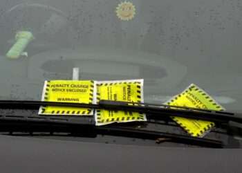 Stock image of parking tickets. Image: Alex Borland under Public Domain license. (Creative Commons)