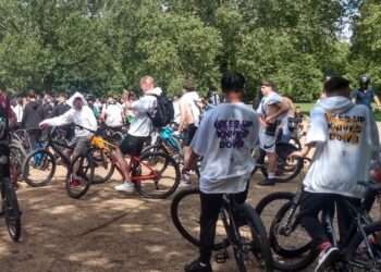 Bikestormz event in Southwark Park attracted thousands of youths last weekend (Saturday, August 19).