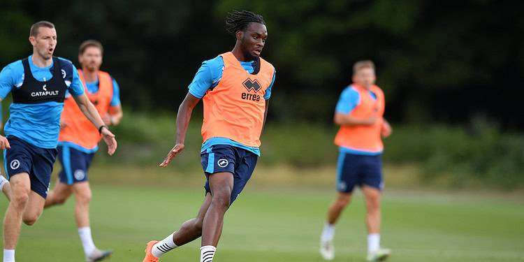 Chin Okoli has started Bromley's first three games but was subbed off last night. Image: Millwall FC