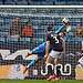 Matija Sarkic pulled off an excellent save late in the day against Stoke on Saturday. Image: Millwall FC