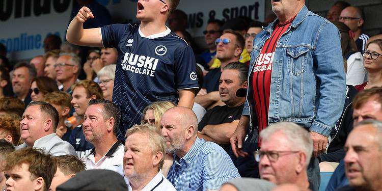 Millwall fans want a big performance after the limp showing against Bristol City. Image: Millwall FC