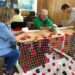 Camberwell Arts volunteers have been working on the poppy cascade for months