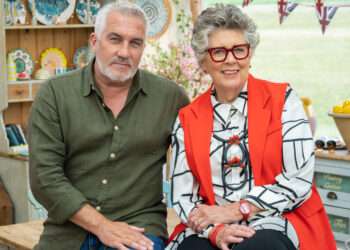 Bake Off judges Paul Hollywood and Prue Leith are known for being tough to impress on the show (LOVE PRODUCTIONS)