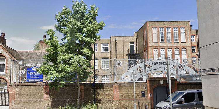 Townsend Primary School in Walworth closed in the summer. (Google Maps)