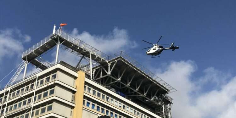 The King's College Hospital helipad