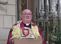 The Very Revd Dr Mark Oakley at the Sunday ceremony. Image: Southwark Cathedral