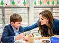 Tony Hudgell with HRH The Princess of Wales opening Evelina London Children's Day Surgery Unit. (David Tett)