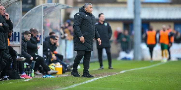 The Dulwich manager was without a number of first-team players. Photo: Rob Avis