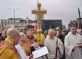 A past service in the middle of London Bridge (Diocese of Southwark)