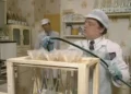 Del Boy bottles his spring water in Only Fools and Horses. Image- BBC