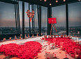 A proposal at The Shard.