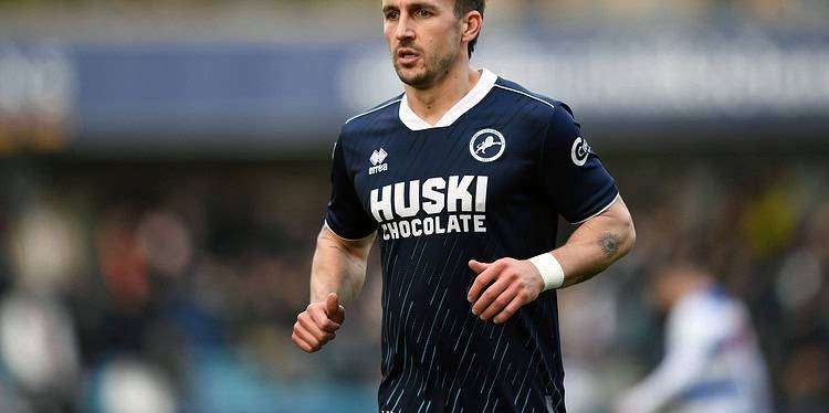 Joe Bryan was subbed off against West Brom. Image: Millwall FC