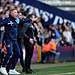 Neil Harris was animated all afternoon on the touchline. Image: Millwall FC