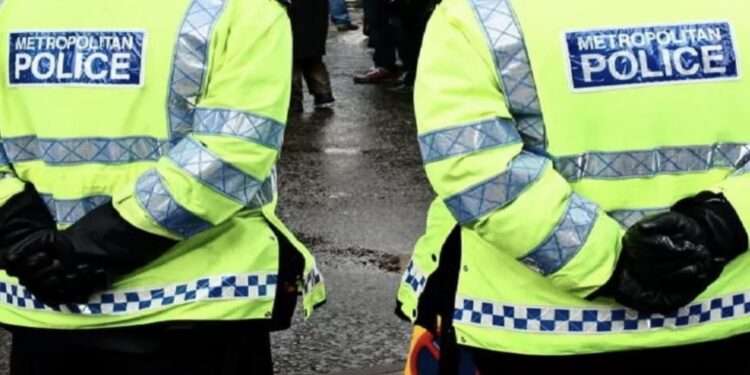 Stock image of Met Police.