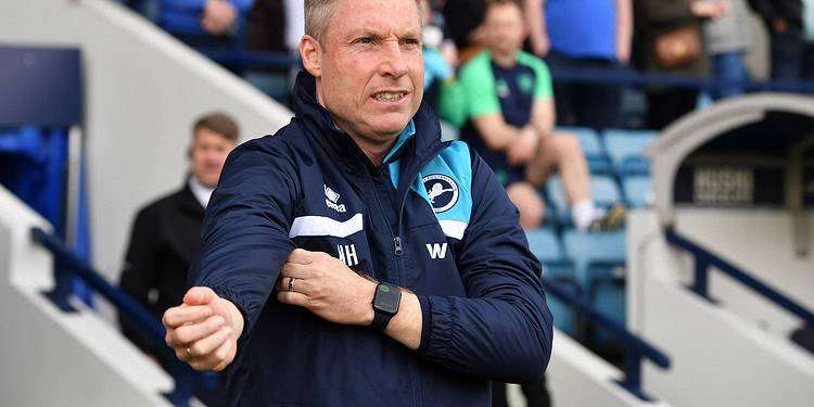 Neil Harris has been speaking highly about one of his players. Image: Millwall FC