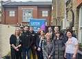 Volunteers gathered to revamp the garden last month. Credit: King's College Hospital