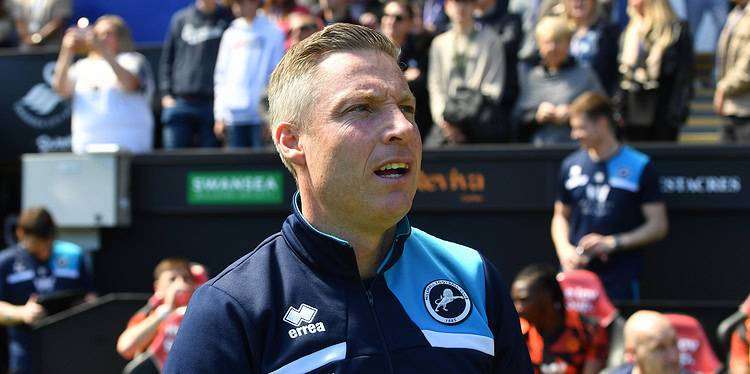 Neil Harris has many decisions to make on his players this summer. Image: Millwall FC