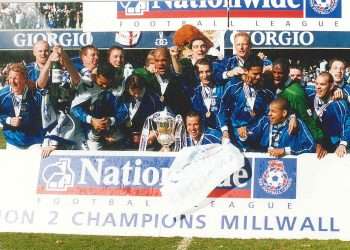 The 2000-01 season was a glorious year for Millwall. Image: Millwall FC