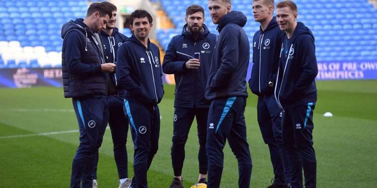 Millwall's players are back in training this morning. Image: Millwall FC